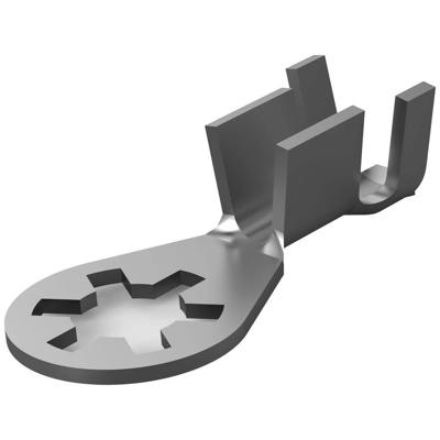 TE Connectivity 63698-1 Ringkabelschoen Dwarsdoorsnede (max.): 3 mm² 6000 stuk(s) Tape on Full reel