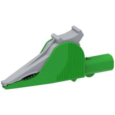 Electro PJP 5066-IEC-CD1-V Krokodillenklem Steekaansluiting 4 mm CAT III 1000 V, CAT IV 600 V Groen Electro PJP 5066-IEC-CD1-V Krokodillenklem Steekaansluiting 4 mm CAT III 1000 V, CAT IV 600 V Groen