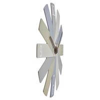 TFA Dostmann 60.3020.30 Wandklok Kwarts 400 mm x 37 mm x 400 mm Bont Slepend uurwerk (geluidsloos) - thumbnail