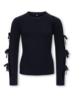 Kids ONLY winter sweater meisjes - blauw - KogNatascha - gebreid - thumbnail