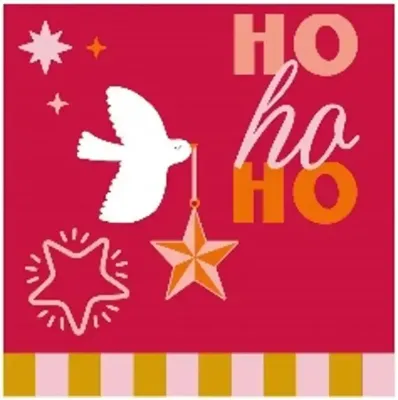 Duni Servetten Festive Joy 33x33cm