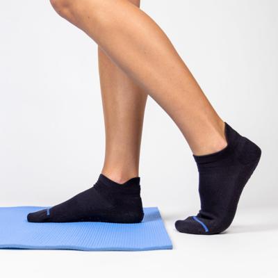 Naboso Black Ankle Socks with Grips - Small - thumbnail