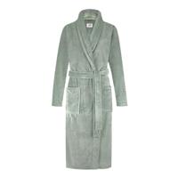 Ten Cate Badjas Dames Minty Green Stripe-S - thumbnail