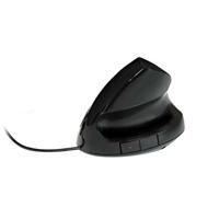 Ergonomische Optische Muis Ewent EW3156 1000 dpi USB Zwart Rood/Zwart - thumbnail