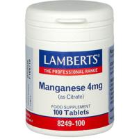 Lamberts Mangaan 4mg Tabletten - thumbnail
