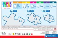 Clementoni Dora Super Color puzzel park maxi - 104 stukjes - thumbnail