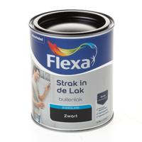 Flexa zijdeglans zwart 750ml - thumbnail