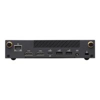 ASUS Chromebox CF40 zonder ventilator, met Intel® Celeron N4500-processor, 8 GB geheugen, eMMC 64G, USB-C (ondersteuning voor PD/Alt-Mode), HDMI, WiFi 6, verchroomd OS, VESA-houder - thumbnail
