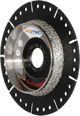Rotec Diamantzaagblad 'Tube Cutter / Duo Complete' | Ø125x2,7xØ22,2 - 729.5125