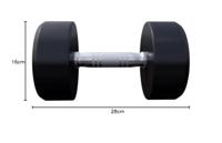 Dumbell set 25 kg - 2 x 12,5 kg - thumbnail