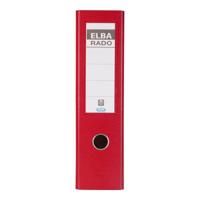 Elba Rado Plast ordner, donkerrood, rug van 8 cm - thumbnail