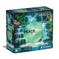Clementoni Peace Puzzel Waterval 500 Stukjes - thumbnail