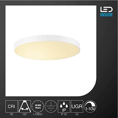 SLV 135171 LED-plafondlamp 119 W Wit