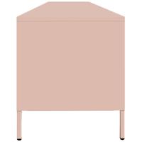 Tv-meubel 202x39x43,5 cm koudgewalst staal roze - thumbnail