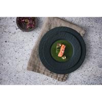 Villeroy & Boch Pastabord Manufacture Rock - Zwart - ø 29 cm - thumbnail