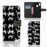 Honor 10 Lite | Telefoonhoesje | Met pasjeshouder | Koetjes - thumbnail