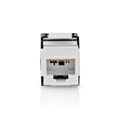 Nedis Keystone | CAT6 | RJ45 Female | U/UTP | ABS | Doos - CCGB89700BK Nedis Keystone | CAT6 | RJ45 Female | U/UTP | ABS | Doos - CCGB89700BK
