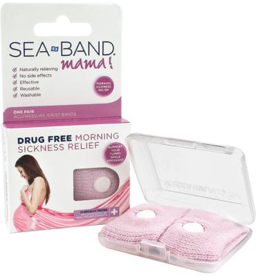 Sea Band Polsband zwangerschap roze 1 Paar Sea Band Polsband zwangerschap roze 1 Paar