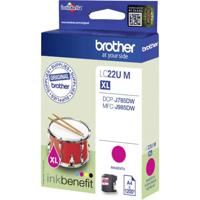 Brother inktcartridge, 1.200 pagina&apos;s, OEM LC-22UM, magenta - thumbnail