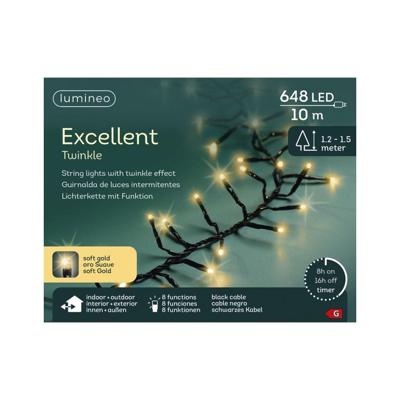 Excel twinkel 648 LED Champagne