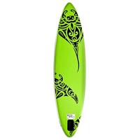 VidaXL Stand up paddleboardset opblaasbaar 366x76x15 cm groen - thumbnail