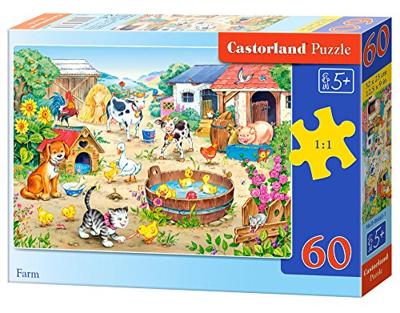 Castorland Puzzel Farm - 60 Stukjes