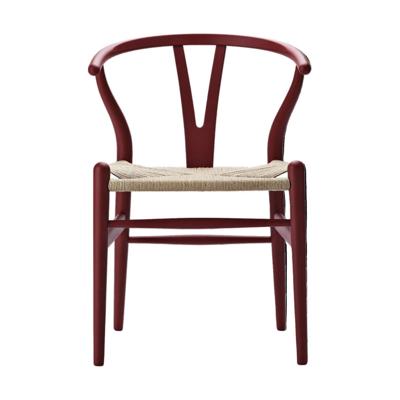 Carl Hansen & Søn CH24 Wishbone Stoel - Colours Red Brown
