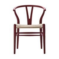 Carl Hansen & Søn CH24 Wishbone Stoel - Colours Red Brown - thumbnail