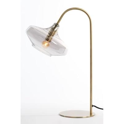 Light & Living Tafellamp 'Solna' 50cm hoog, kleur Smoke/Antiek Brons Light & Living Tafellamp 'Solna' 50cm hoog, kleur Smoke/Antiek Brons