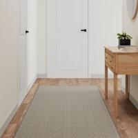 VidaXL Tapijtloper 80x400 cm sisal-look platina - thumbnail