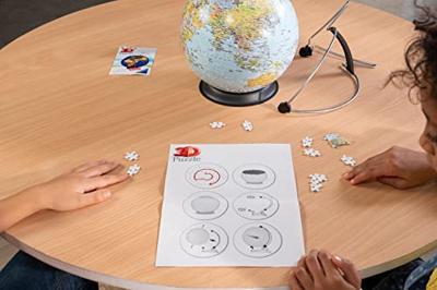 Ravensburger 3d globe aarde, 540st. Ravensburger 3d globe aarde, 540st.