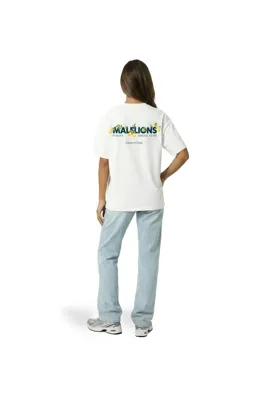Malelions Limone Di Capri T-Shirt Dames Wit - Maat M - Kleur: Wit | Soccerfanshop