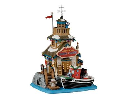 Northstar Cape Harbor Master H 20x22x26 cm Kersthuisje LEMAX - Lemax