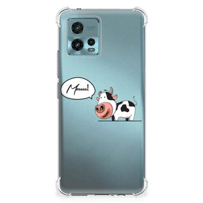 otorola Moto G72 Stevig Bumper Hoesje Cow otorola Moto G72 Stevig Bumper Hoesje Cow