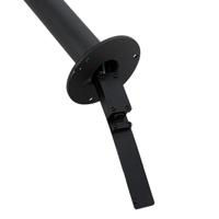 QAZQA Moderne lantaarn zwart met helder glas 104 cm IP44 - Sfera - thumbnail