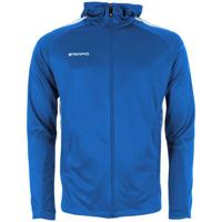 Stanno 408024 First Hooded Full Zip Top - Royal-White - S - thumbnail