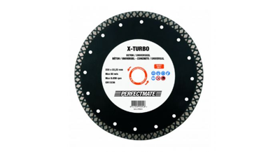Perfectmate EPT0612 X-Turbo Diamantschijf | Beton en universeel | 125 mm - EPT0612