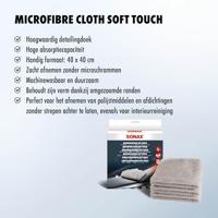 SONAX microvezeldoek "soft touch" microfibre cloth soft tou 3pcs. - thumbnail