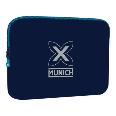 Laptophoes Munich Nautic Marineblauw 15,6'' 39,5 x 27,5 x 3,5 cm