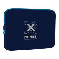 Laptophoes Munich Nautic Marineblauw 15,6'' 39,5 x 27,5 x 3,5 cm - thumbnail