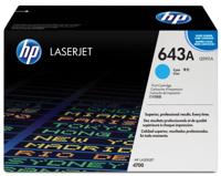 Tonercartridge hp q5951a 643a blauw - thumbnail