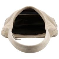 Hide & stitches brazos suède schoudertas-Sand - thumbnail