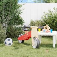VidaXL Loopfiets voor kinderen 2-in-1 rood - thumbnail