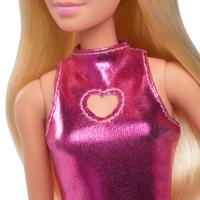 Barbie Fashionista pop in jurk met hart - thumbnail