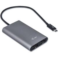 i-tec Thunderbolt 3 > Dual DisplayPort adapter - thumbnail