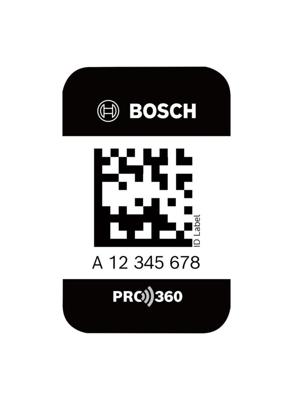 Bosch Accessoires PRO360 ID Label PRO360 ID Label L (PRO360 ID Label groot 50 stuks 25 x 50 mm) - 1600A02C1L Bosch Accessoires PRO360 ID Label PRO360 ID Label L (PRO360 ID Label groot 50 stuks 25 x 50 mm) - 1600A02C1L