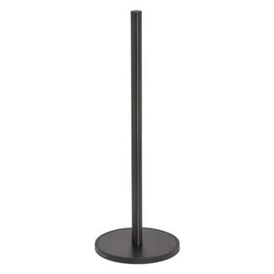 Tiger Reserverolhouder Tune Vrijstaand Zwart Metaal Geborsteld/Zwart