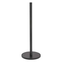 Tiger Reserverolhouder Tune Vrijstaand Zwart Metaal Geborsteld/Zwart - thumbnail