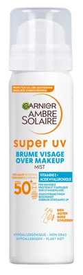 Garnier Ambre Solaire Super UV Over Make Up Mist Garnier Ambre Solaire Super UV Over Make Up Mist