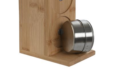 Standaard voor keukengerei Home ESPRIT Bamboe Roestvrij staal 8 x 13 x 27 cm 6 Onderdelen - thumbnail